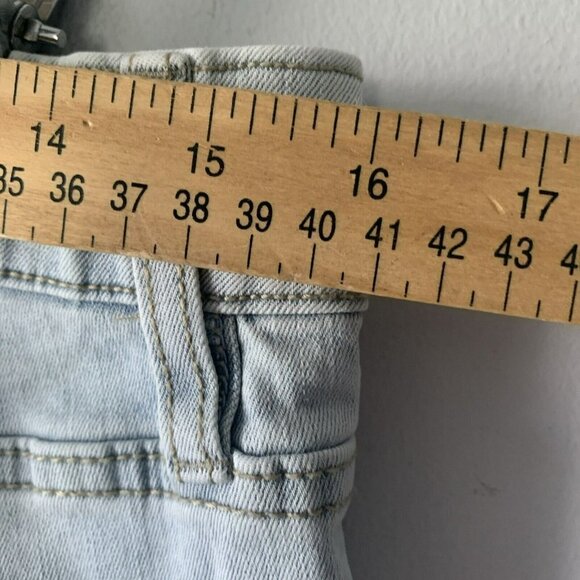 ava viv high rise skinny jeans 16 Light Wash - Picture 9 of 11